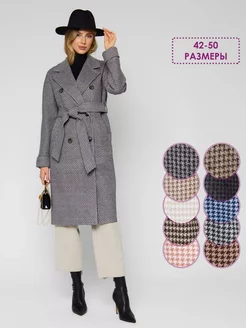 Пальто гусиная лапка Love-Kristina Moda 175646322 купить за 4 084 ₽ в интернет-магазине Wildberries