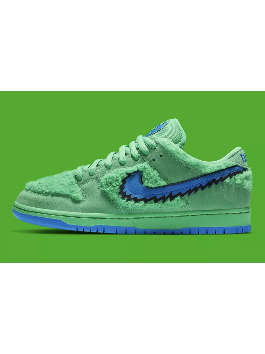 Green nike shop sb dunks