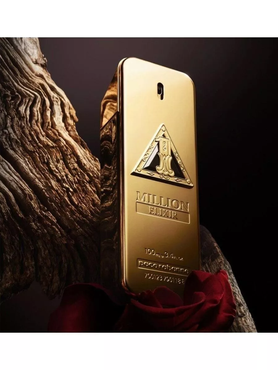 1 Million Elixir Paco Rabanne 100ml Парфюм в подарок 175665043 купить за 8  901 ₽ в интернет-магазине Wildberries