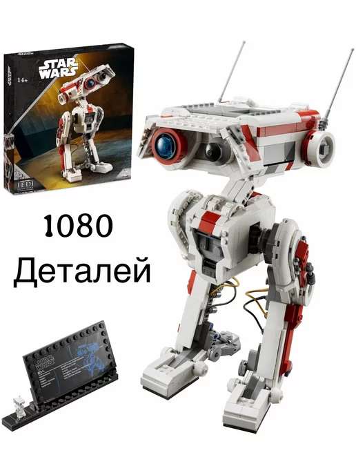 LEGO Конструктор Стар Варс Звездные Войны Дроид BD-1, 1080 дет, черный
