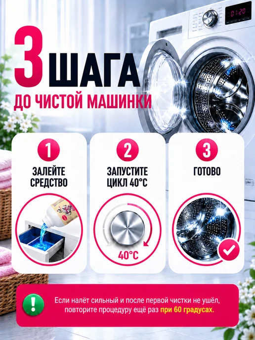 ПАПА СЛОН Средство от накипи для стиральных и посудомоечных машин 500, вариант, фото 3