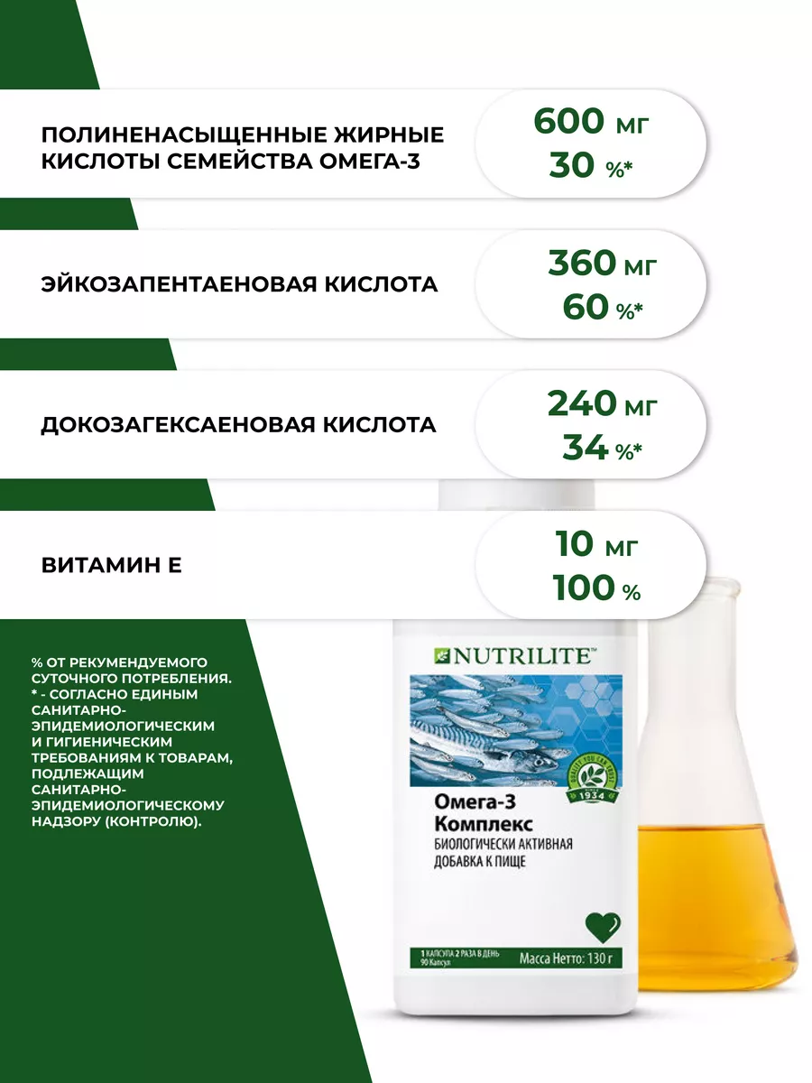 Витамины Амвей NUTRILITE ОМЕГА-3 Комплекс Amway 175692883 купить за 4 450 ₽  в интернет-магазине Wildberries