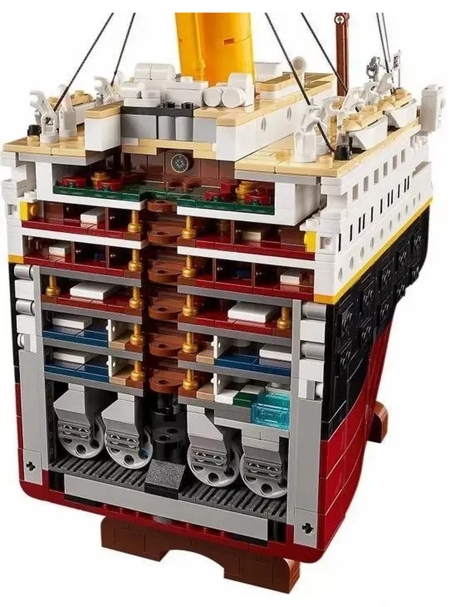 Конструктор корабль Титаник LEGO 175714498 купить за 14 520 ₽ в  интернет-магазине Wildberries