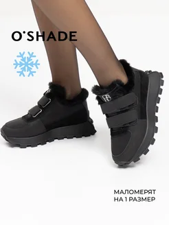 Кроссовки женские на платформе зимние O`SHADE 175717530 купить за 4 244 ₽ в интернет-магазине Wildberries