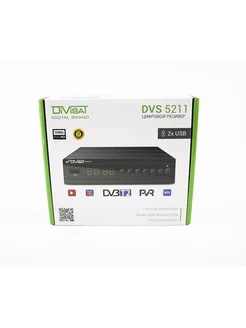 Цифровой приемник DVS-5211 (DVB-T/T2/C) эфирно-кабельный DIVISAT 175718850 купить за 1 355 ₽ в интернет-магазине Wildberries