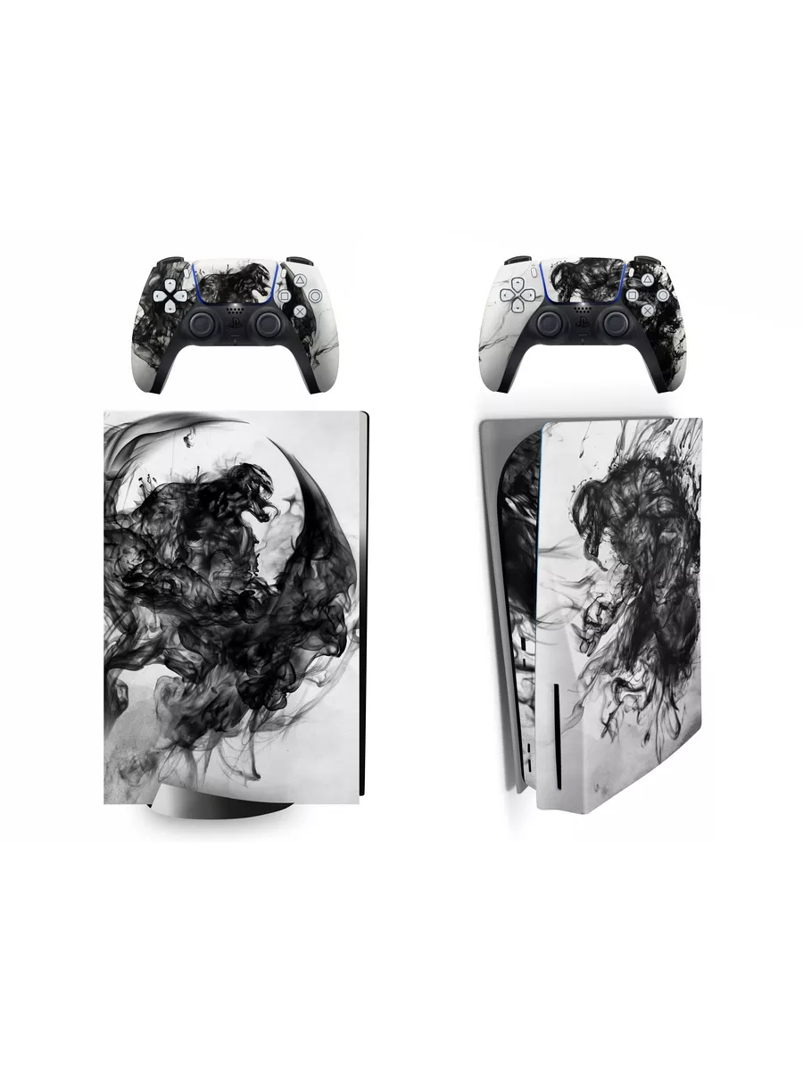 Наклейка на игровую консоль PlayStation 5 FAT Disc Edition