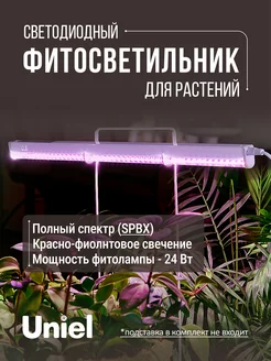 Фитолампа 24Вт SPBX полный спектр Uniel 175732079 купить за 989 ₽ в интернет-магазине Wildberries