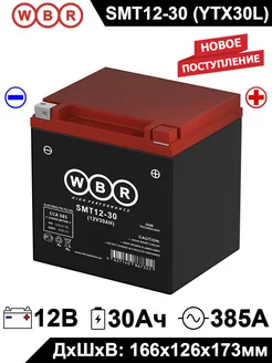 Аккумулятор MT 12-30 12V 30Ah YTX30L-BS WBR 175746781 купить за 7 271 ₽ в интернет-магазине Wildberries