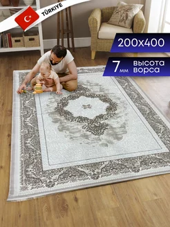 Турецкий ковер комнатный 200х400 на пол Ковер Сказка 175760278 купить за 11 612 ₽ в интернет-магазине Wildberries