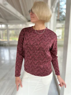 Джемпер цветной офисный оверсайз кофта NIKA_&_COLLECTION 175762056 купить за 1 168 ₽ в интернет-магазине Wildberries