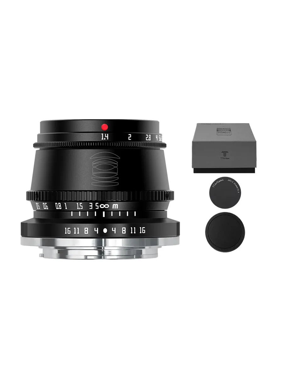 Объектив TTartisan 35mm F1.4 APS-C для Fujifilm FX