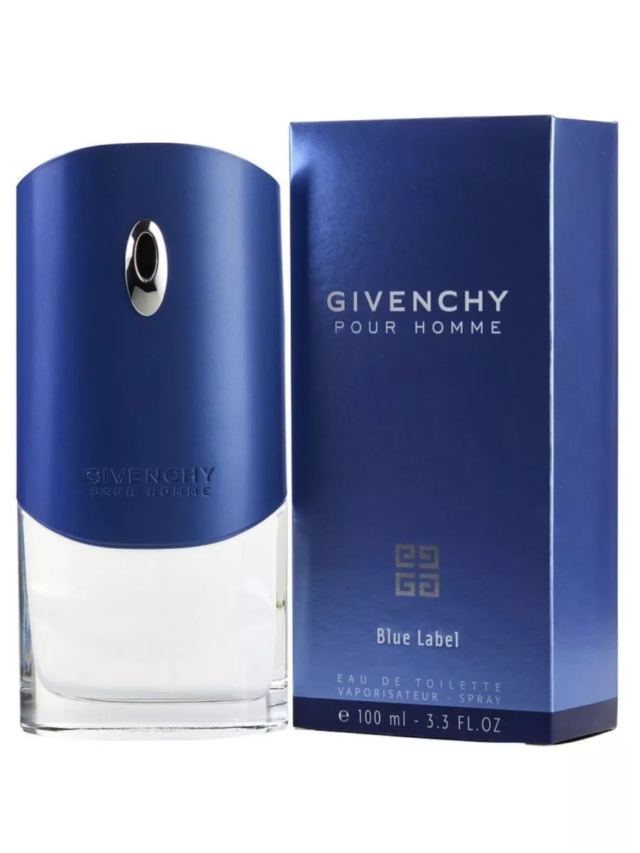 Givenchy perfume blue label on sale