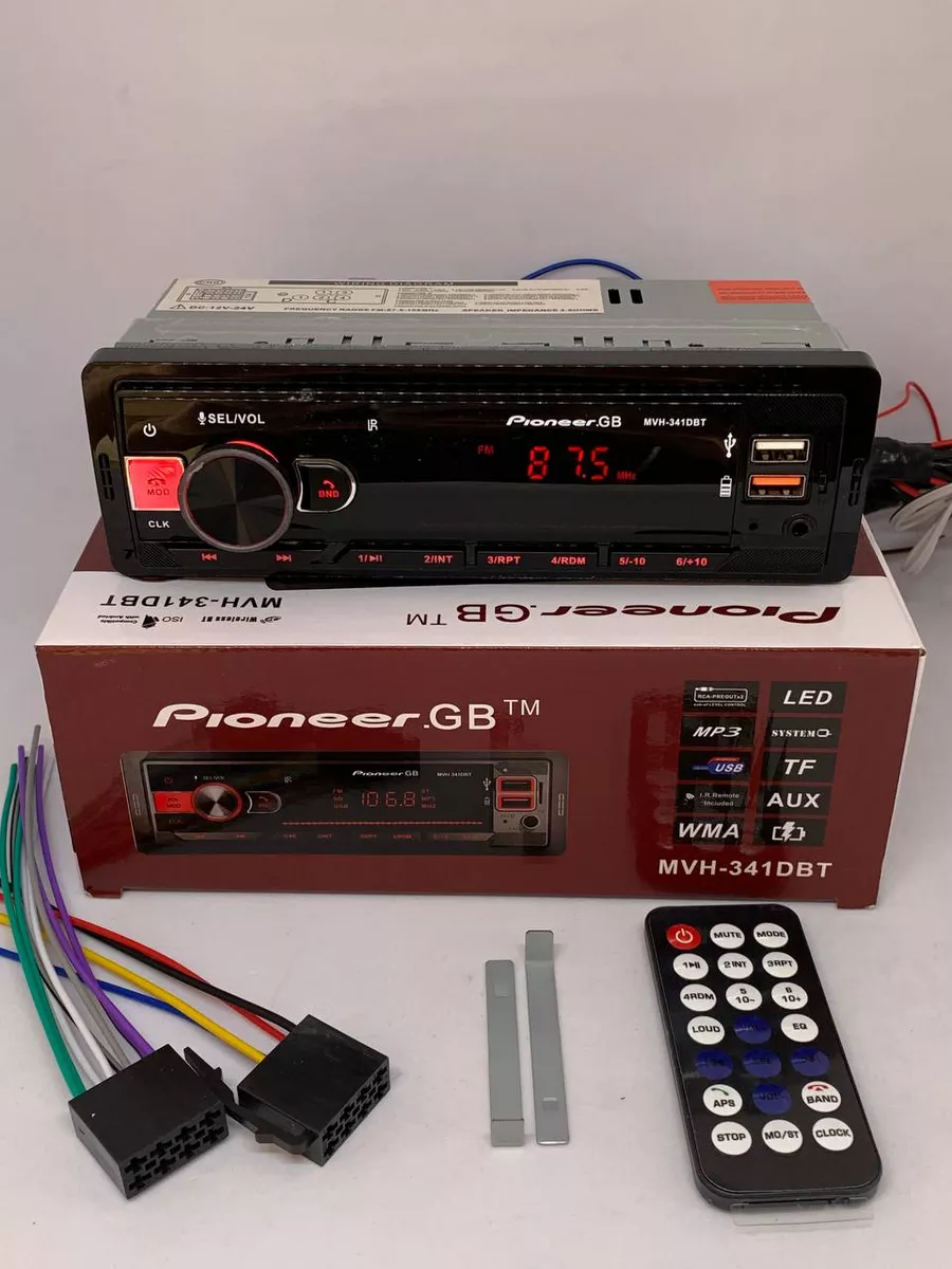 Магнитола 24 вольта с блютуз, 24v, 24в, 2 USB, зарядка Pioneer 175821719  купить в интернет-магазине Wildberries