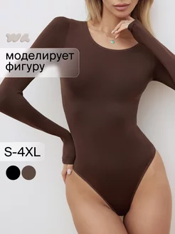 Боди с длинным рукавом WAISTLINE 175848879 купить за 2 178 ₽ в интернет-магазине Wildberries