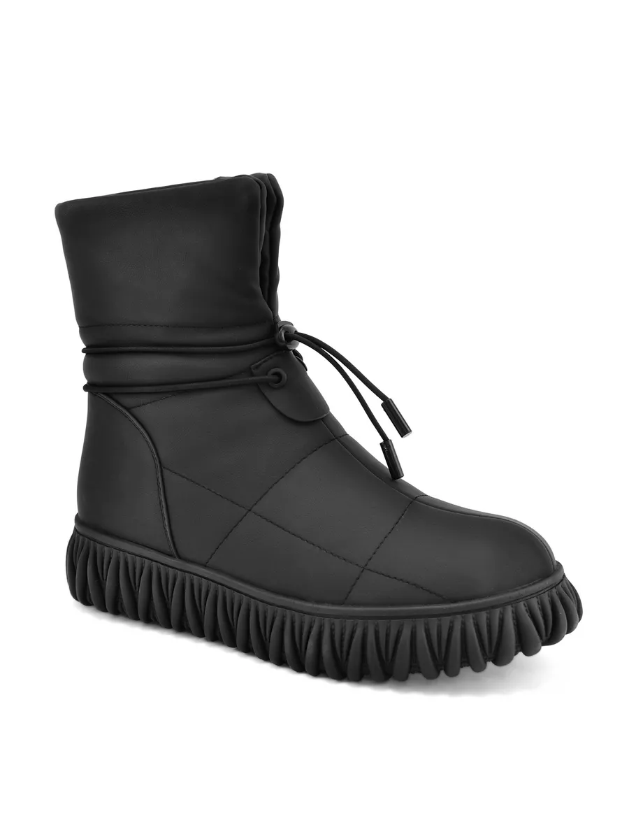 Ulet Teens Ботинки для девочки зима черные