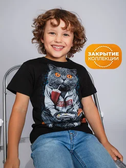 Футболка с принтом MF 175863676 купить за 429 ₽ в интернет-магазине Wildberries