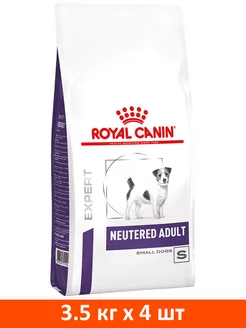 Корм сухой Neutered стерилизованных мелких собак 3,5 кг 4 шт ROYAL CANIN 175874417 купить за 12 005 ₽ в интернет-магазине Wildberries