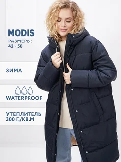 Пальто с капюшоном Modis 175897291 купить за 3 598 ₽ в интернет-магазине Wildberries