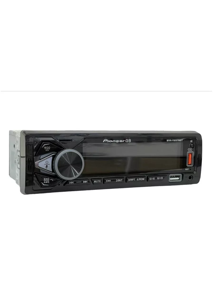 Автомагнитола с блютузом 1din Pioneer MVH-Y8057MBT Pioneer 175901479 купить  в интернет-магазине Wildberries