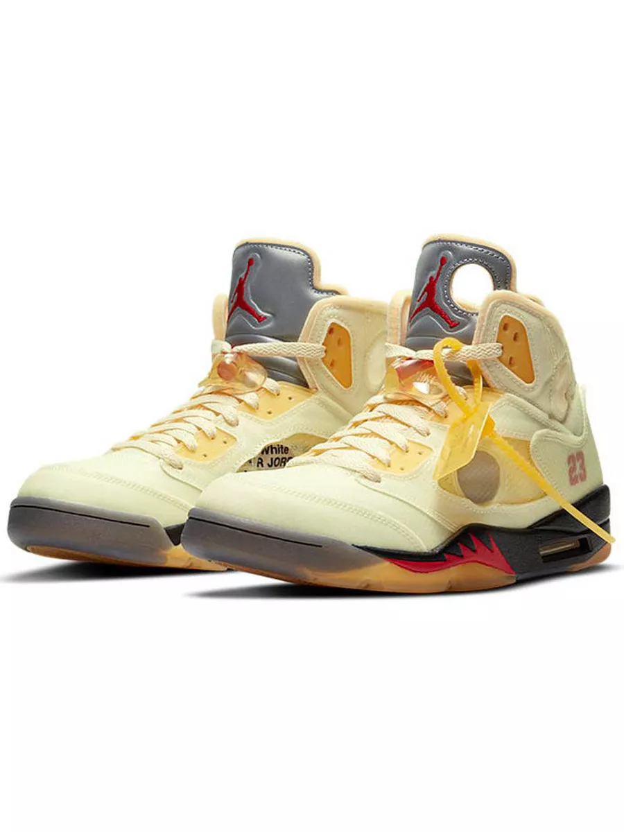 Nike air jordan 5 shop retro sp x off-white