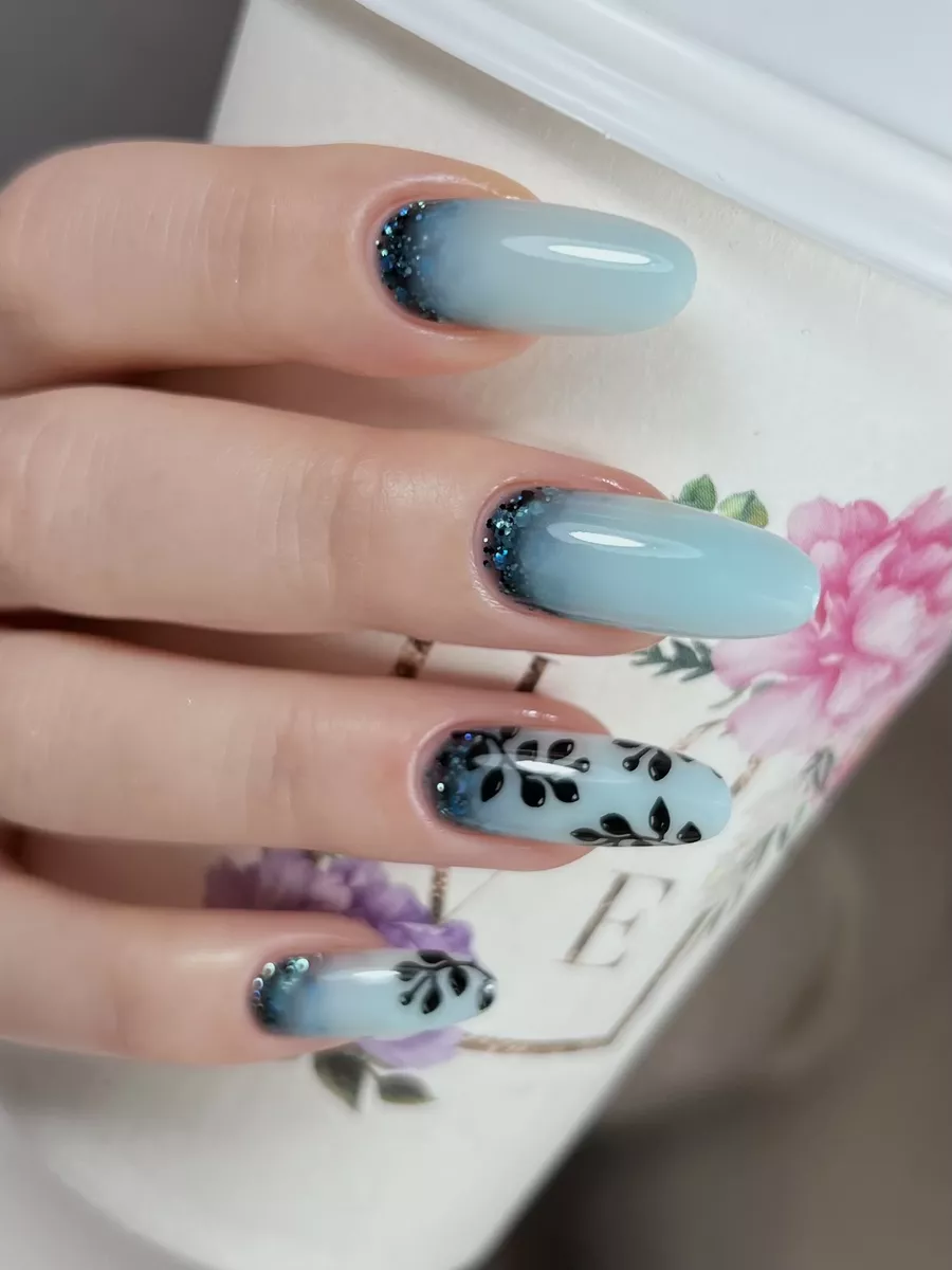 ME Nails Гель лак с блестками, глиттером для ногтей маникюра