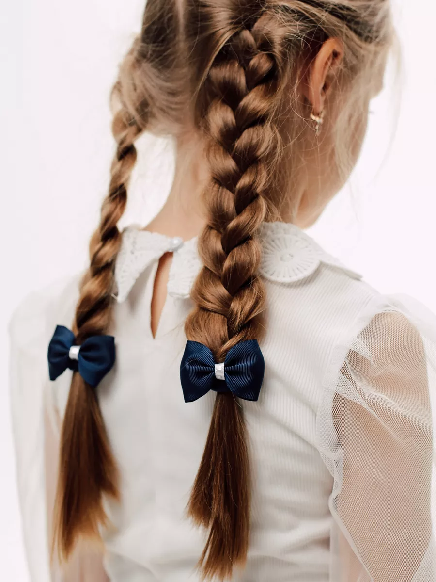Красивые прически на длинные волосы для девочек — фото