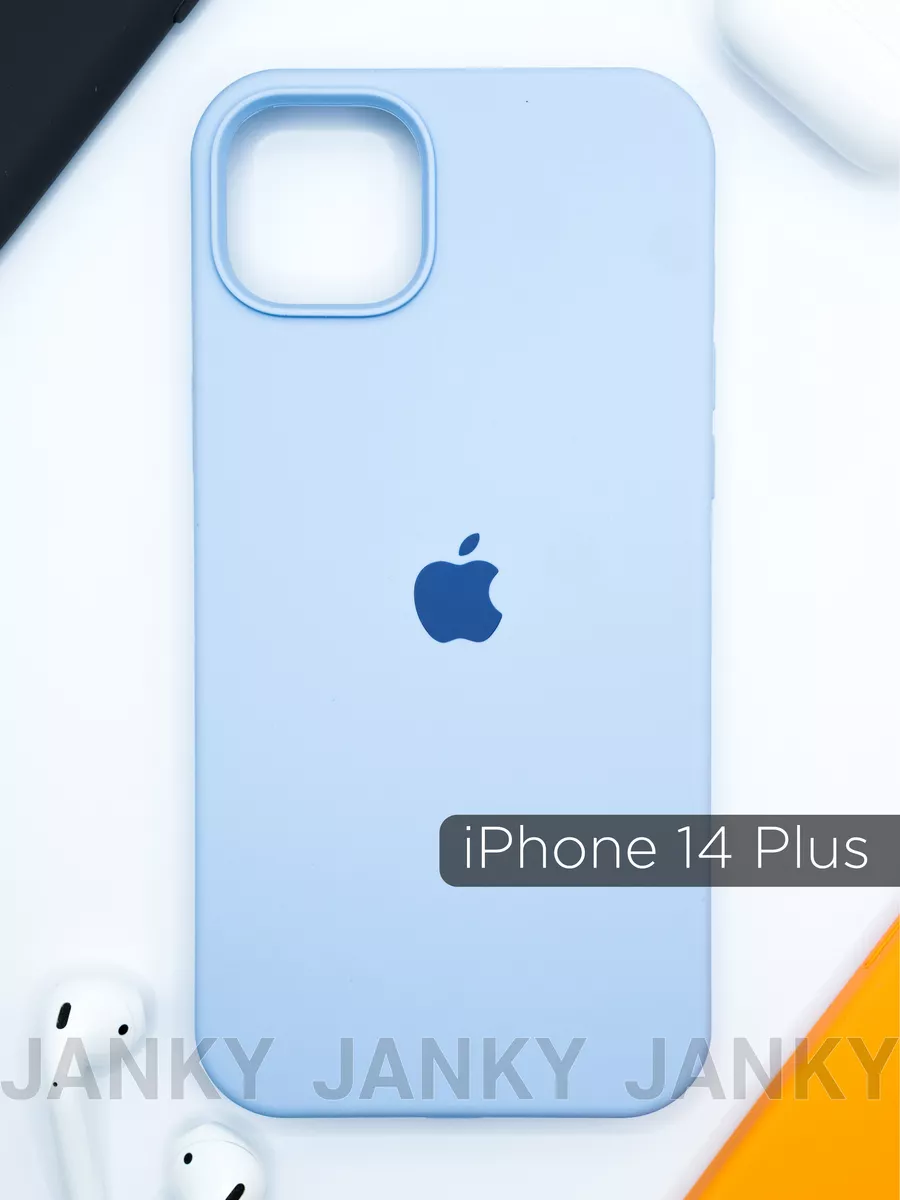 Чехол на iPhone 14 Plus с яблоком Janky 175956551 купить за 279 ₽ в  интернет-магазине Wildberries