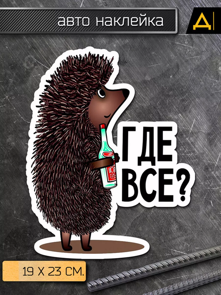 Ежик за рулем