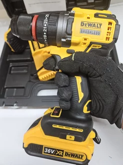 бесщеточный шуруповерт 36 в металлический патрон с перф. DEWALT 175961295 купить за 4 219 ₽ в интернет-магазине Wildberries