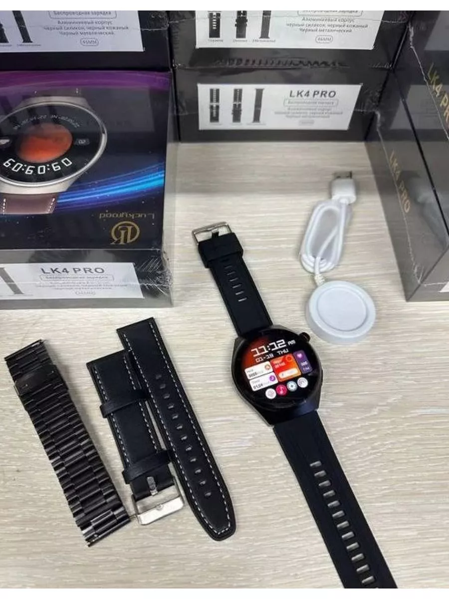 LK4 PRO Smart Watch AMOLED Tecno 175977324 2874 Wildberries