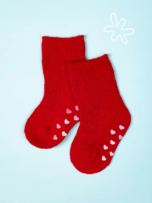 Kidsocks Теплые носки для новорожденных, голубой, фото 6