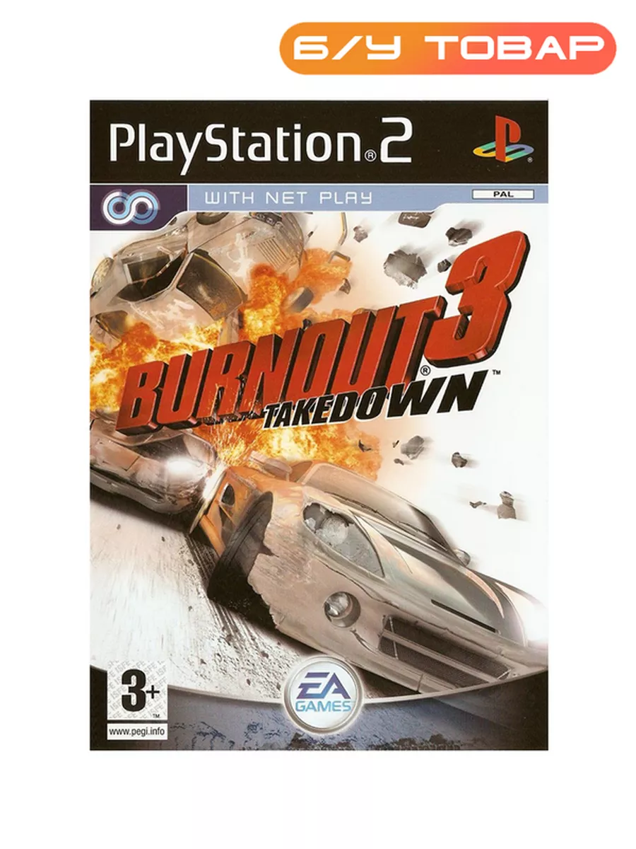 PS2 Burnout 3: Takedown (английская версия) Last Price 176031736 купить за  1 248 ₽ в интернет-магазине Wildberries