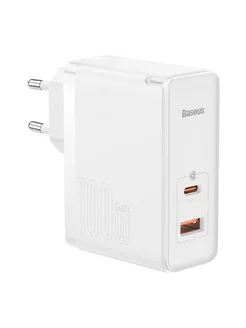 Зарядное устройство GaN5 Pro Fast Charger C+U 100W EU BASEUS 176052552 купить за 2 159 ₽ в интернет-магазине Wildberries