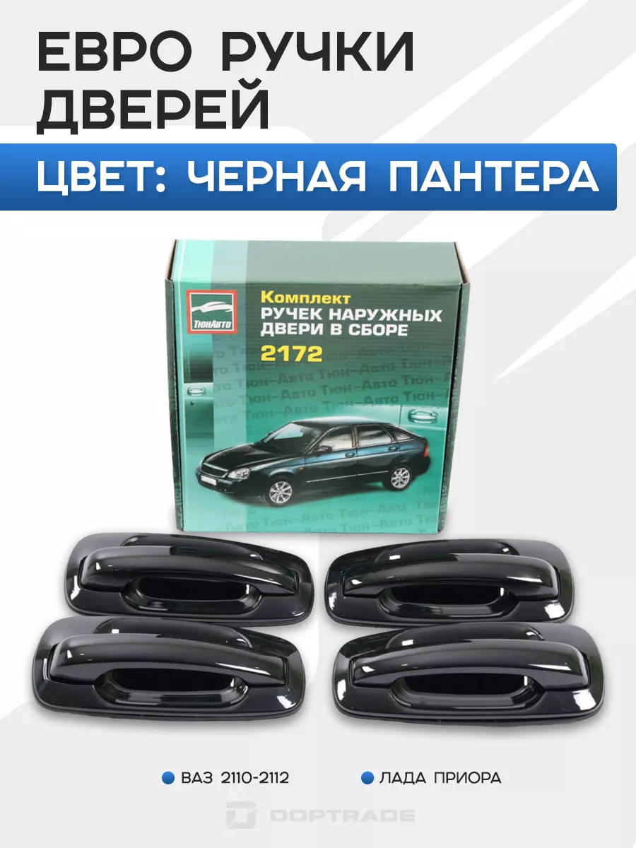 Ручки дверей Приора, 2110 пантера ТЮН-АВТО 176064166 купить в  интернет-магазине Wildberries