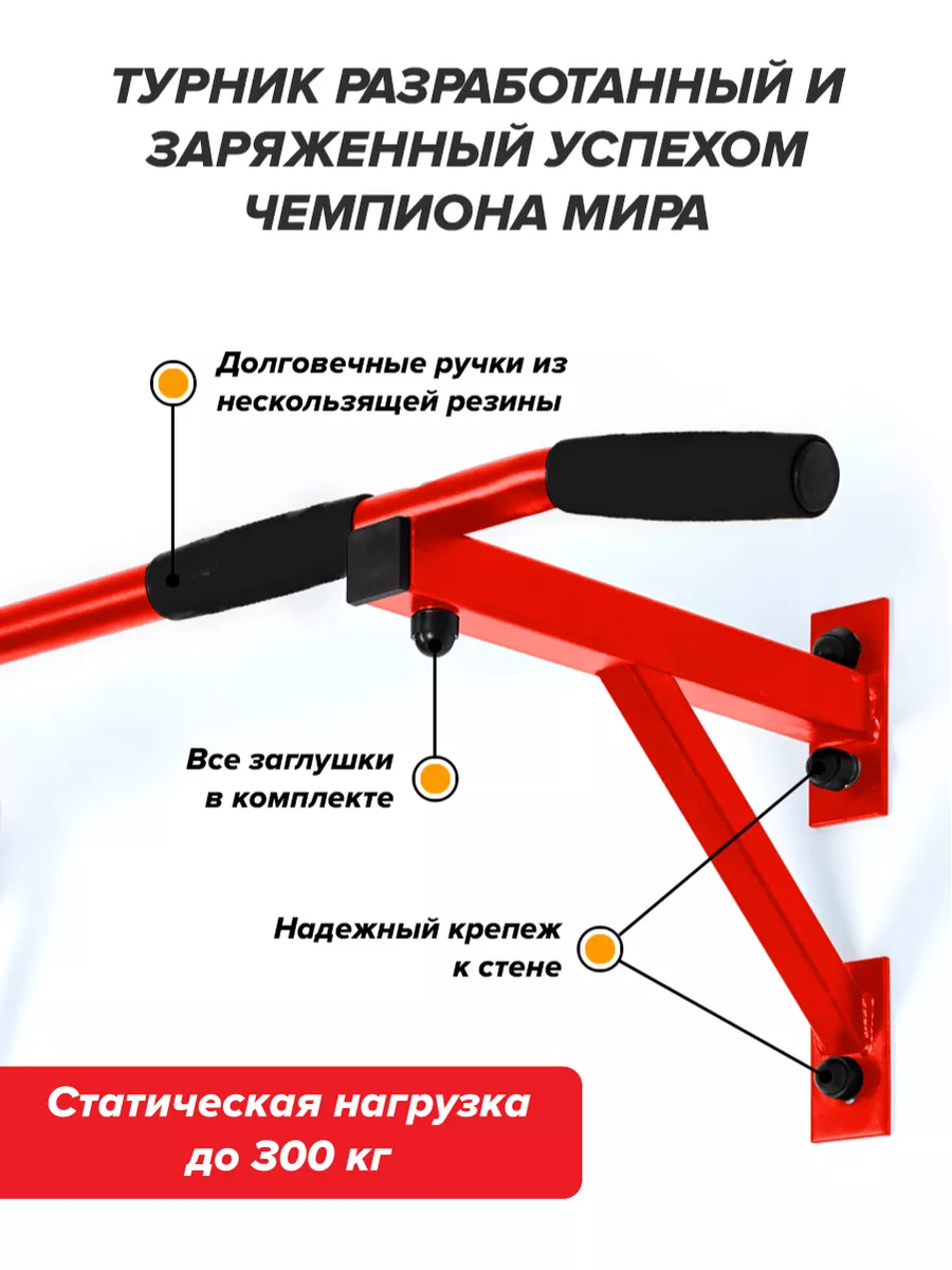 Турник настенный для спорта тренажер спортивный инвентарь AKTIV 176067427  купить за 1 566 ₽ в интернет-магазине Wildberries