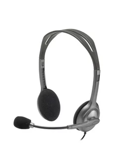 Гарнитура проводная Corded Stereo Headset H110 Logitech 176069482 купить за 901 ₽ в интернет-магазине Wildberries