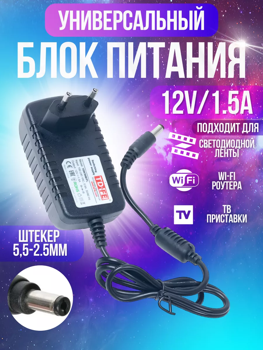 12V W блок питания — купить компактный блок питания ватт 12 вольт открытый IP20