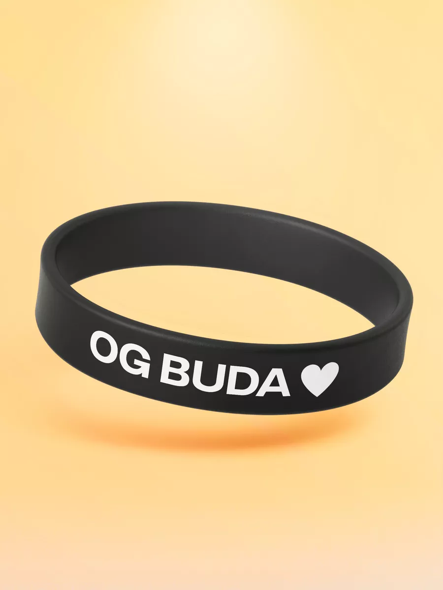 Силиконовый браслет с Og Buda. Ог Буда. KONNESSI 176093852 купить за 240 ₽  в интернет-магазине Wildberries