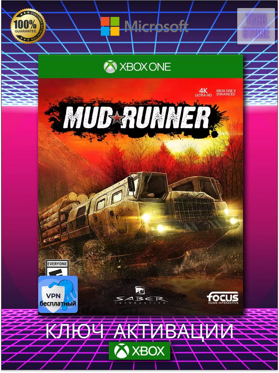 Microsoft Игра Mudrunner Xbox One, series X,S ключ