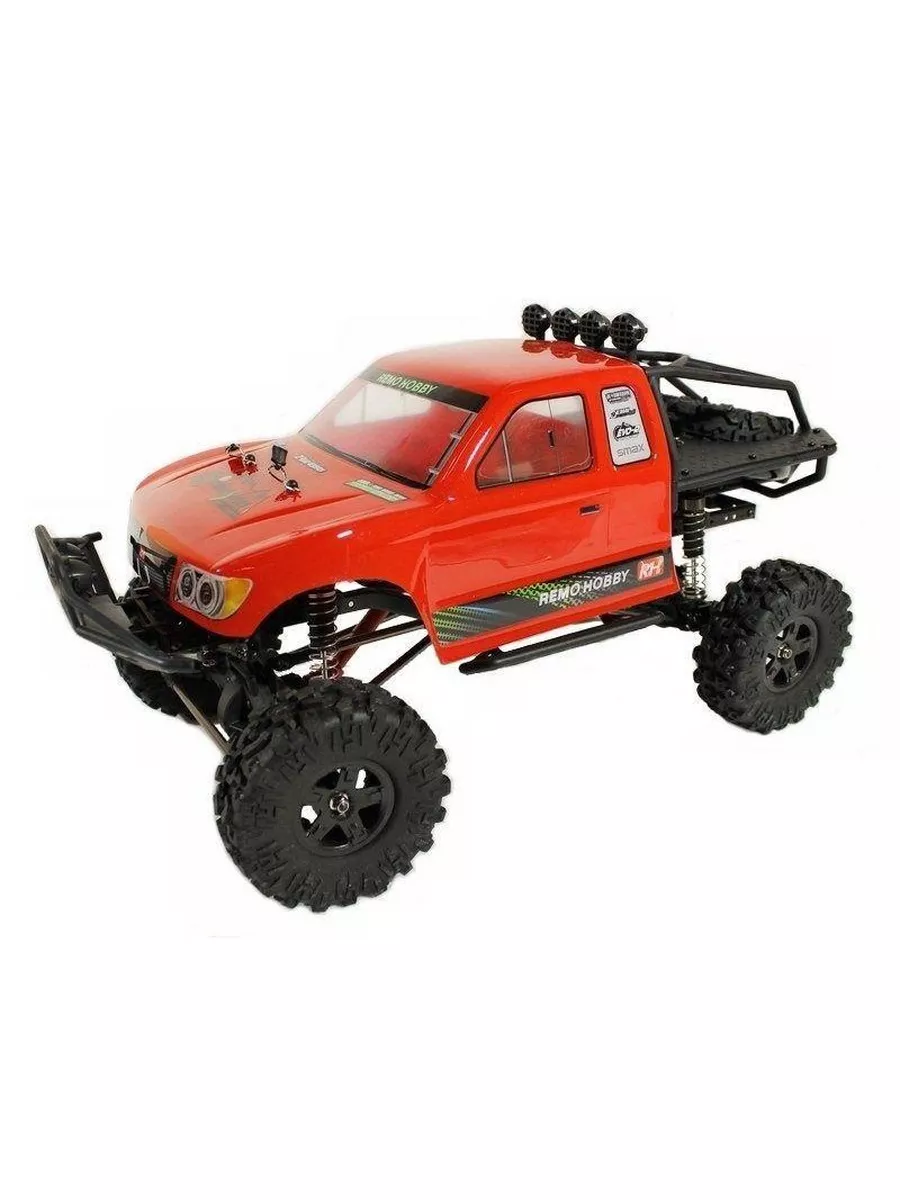 Радиоуправляемый краулер Trial Rigs Truck (красный) 4WD 2 Remo Hobby  176148817 купить в интернет-магазине Wildberries