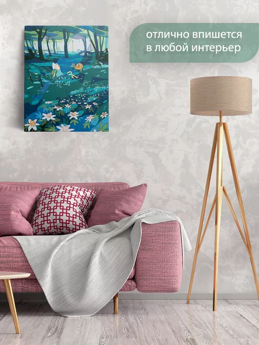 100картин Картина по номерам Время приключений, вариант, фото 2
