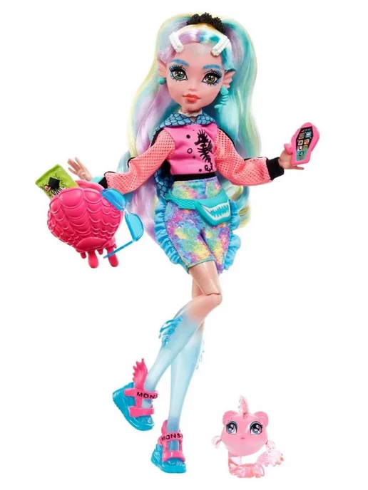 Кукла Monster High Джинафаер Лонг Монстры в Купальниках купить Киев,Украина