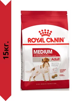 Сухой корм MEDIUM ADULT ROYAL CANIN 176204261 купить за 9 765 ₽ в интернет-магазине Wildberries