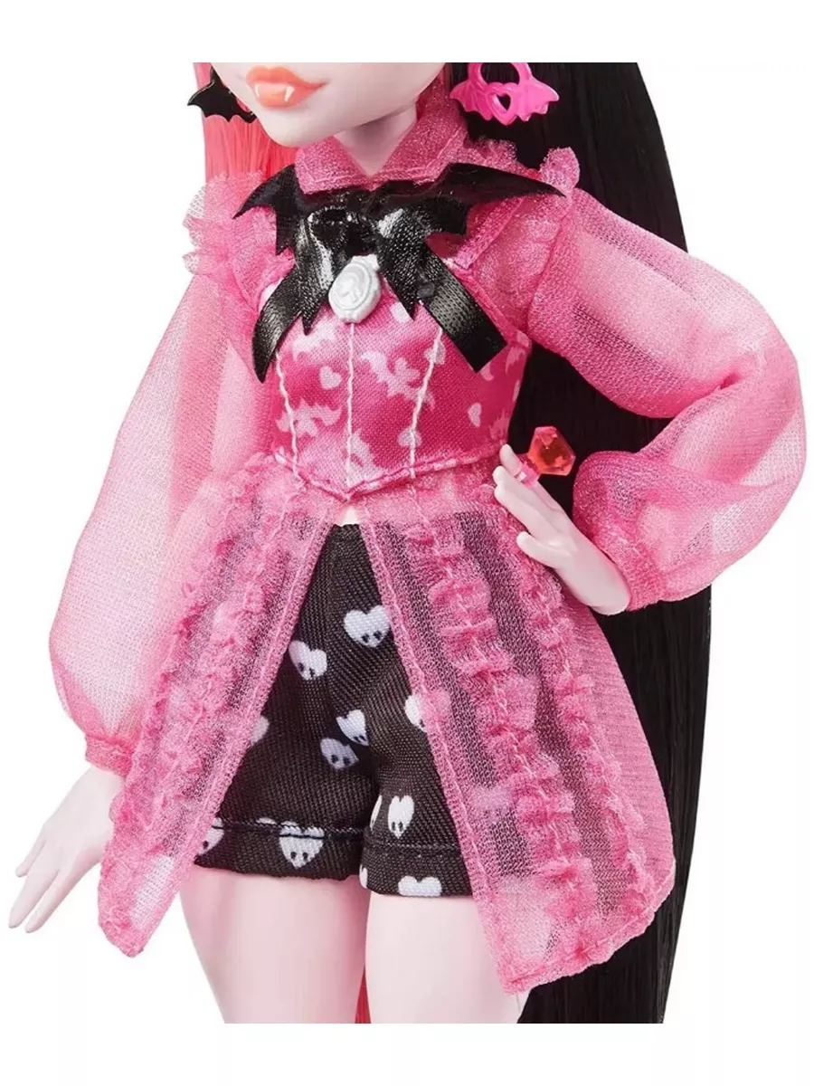 Кукла Монстер Хай Дракулаура HHK51 Monster High 176204286 купить за 6 652 ₽  в интернет-магазине Wildberries