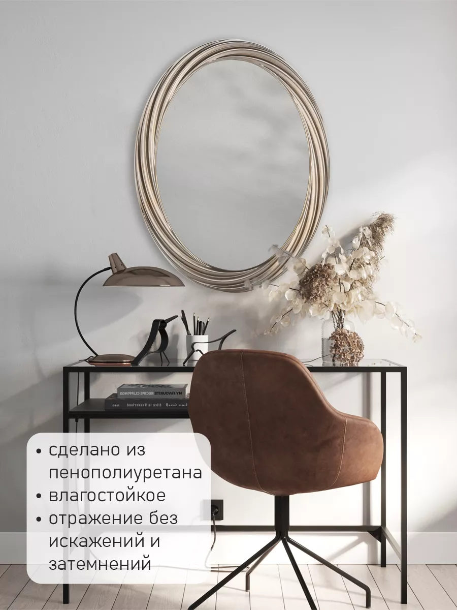 Овальные зеркала: 35+ стильных примеров | myDecor