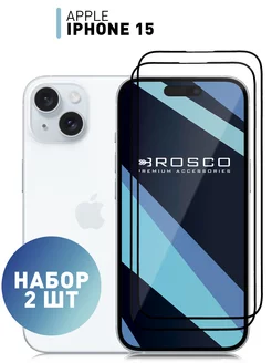 Защитное стекло на iPhone 15 для Айфон 15 Rosco 176252529 купить за 370 ₽ в интернет-магазине Wildberries