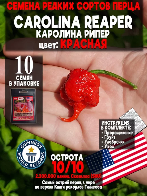 Где Купить Перец Каролина Рипер