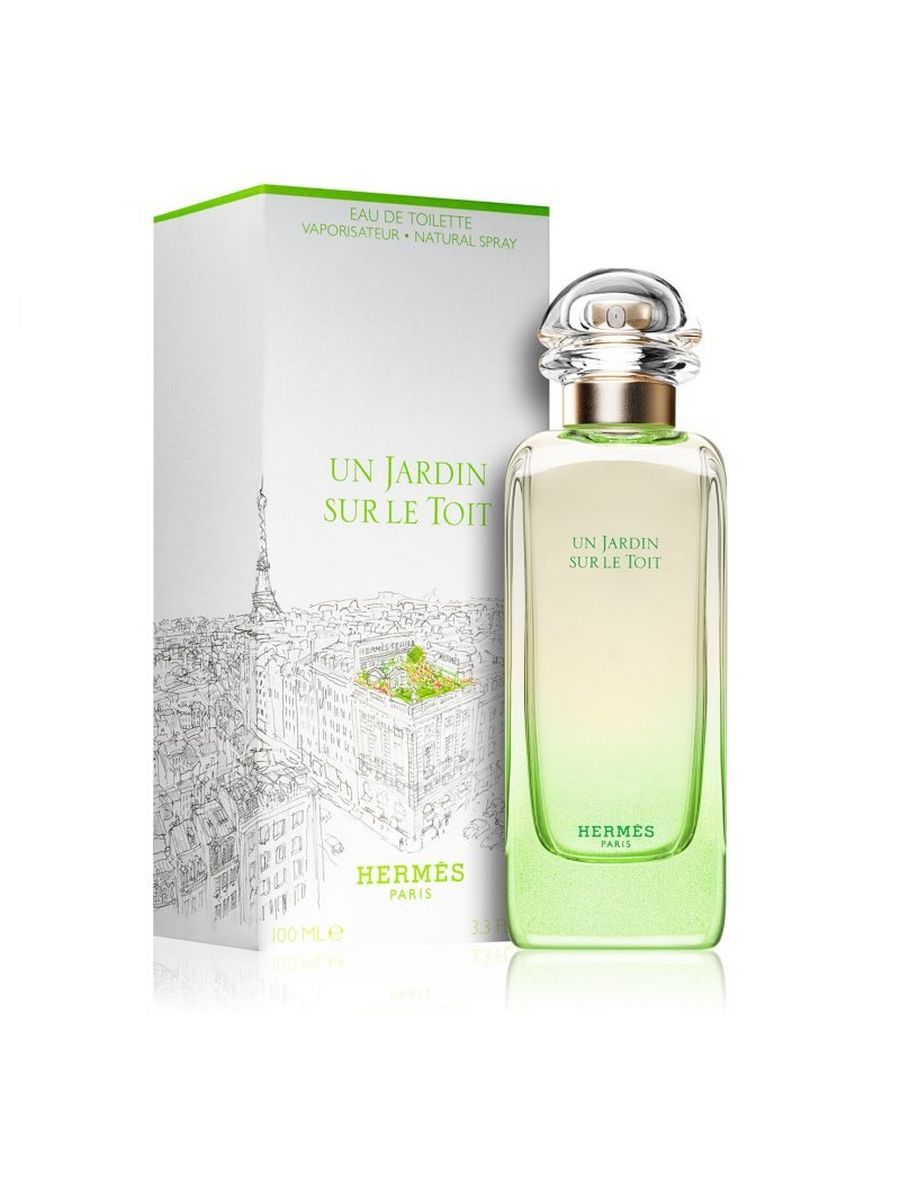 Гермес жардин сюр. Духи un Jardin sur le toit. Hermes un Jardin sur le toit 15 мл. Hermes Jardin sur le toit 30 мл. Hermes un Jardin sur le toit Eau de Toilette пирамида.