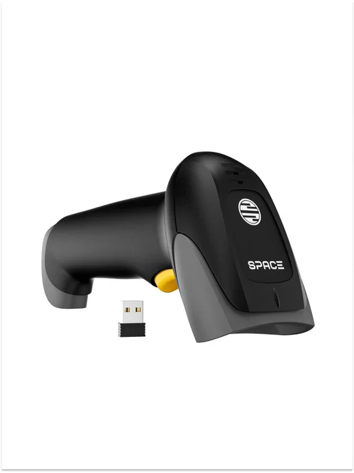 SPAСE Сканер штрихкодов 2d беспроводной QR код LITE-BT, черный, фото 2