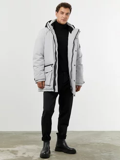 Зимний пуховик куртка с капюшоном Urban fashion for men 176317707 купить за 9 344 ₽ в интернет-магазине Wildberries